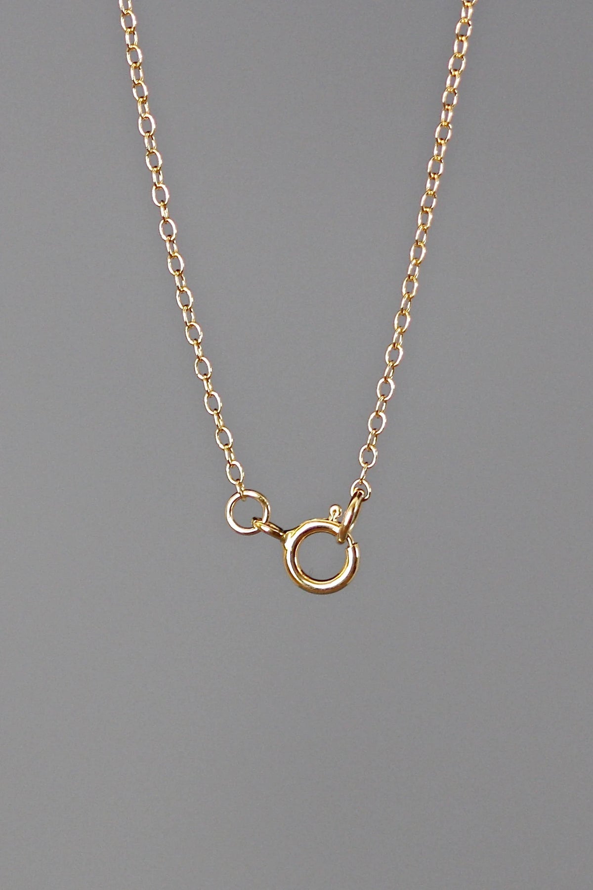 Fuchsia Quartz Teardrop Pendant Necklace on 14k Gold Filled Chain