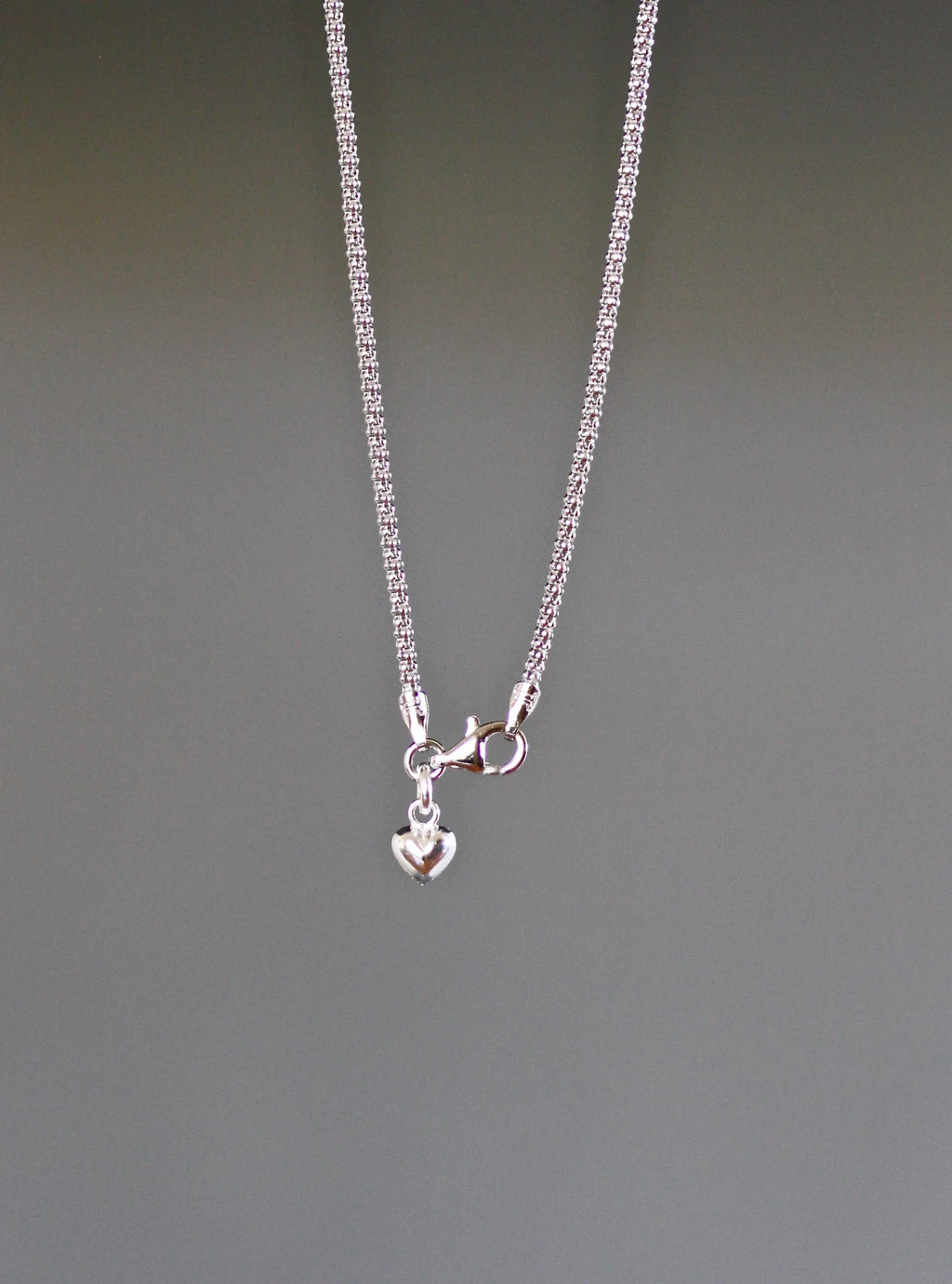 Opalescent Abalone Shell Pendant Necklace on Silver Chain
