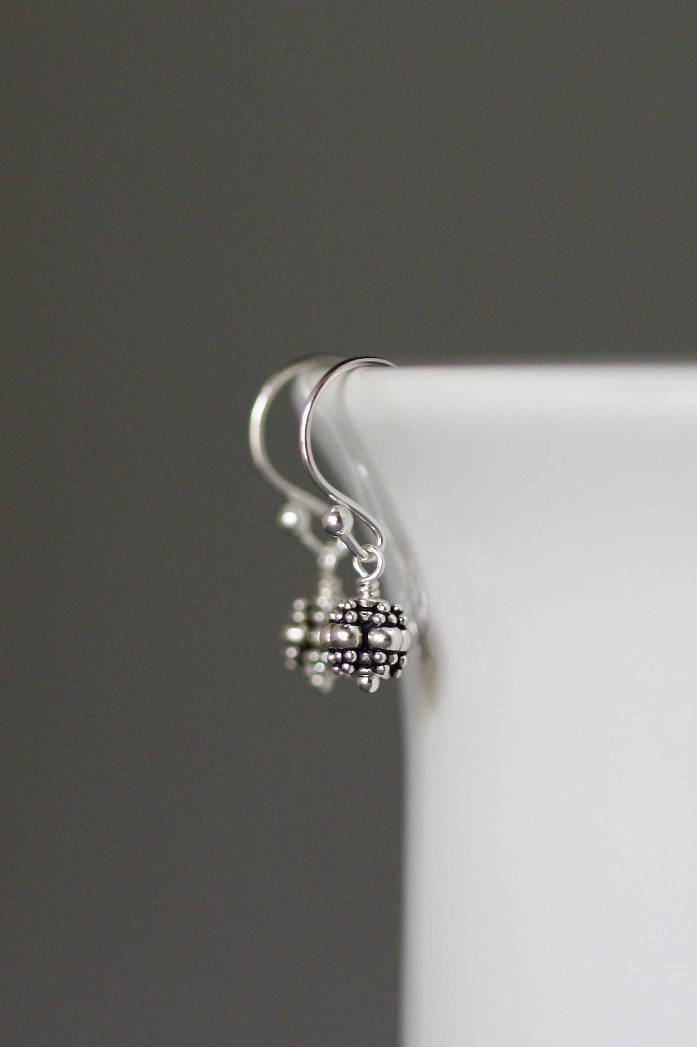 Small Silver Earrings
