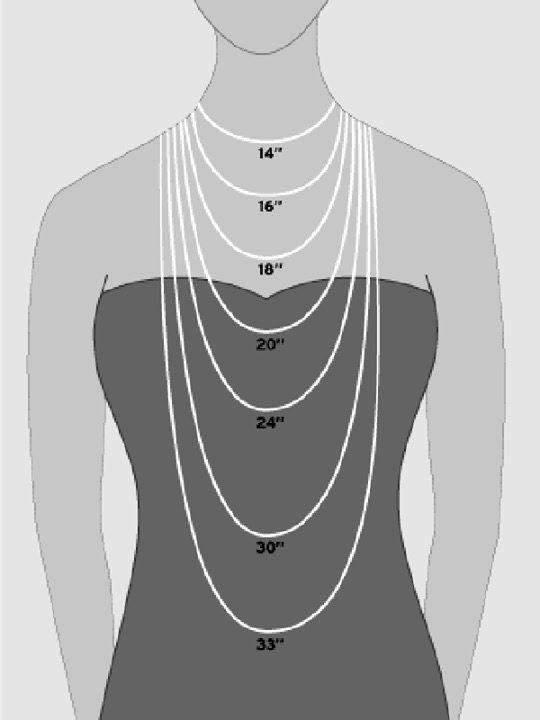 20" Sterling Silver Open Link Finished Chain