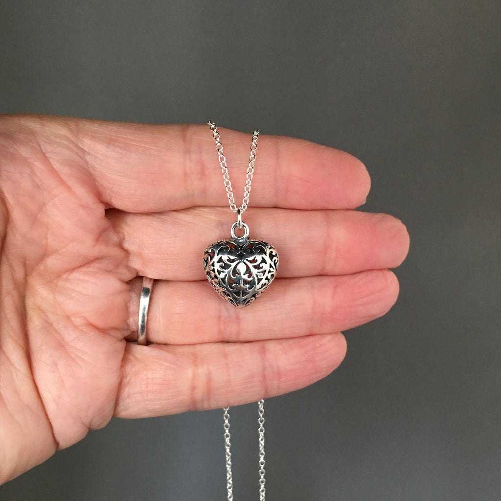 Silver Heart Necklace