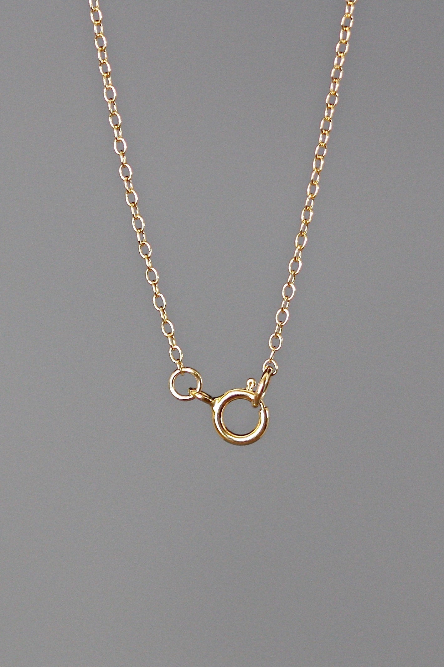Citrine Pear-Shaped Gemstone Pendant Necklace in Gold