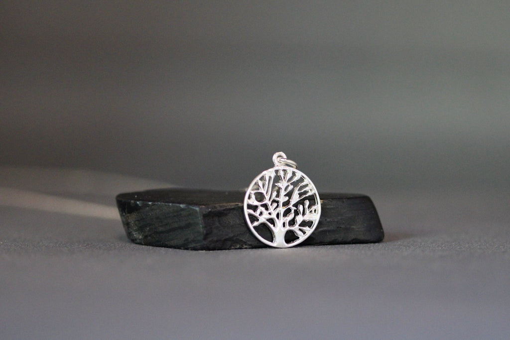 Sterling Silver Tree of Life Pendant Necklace