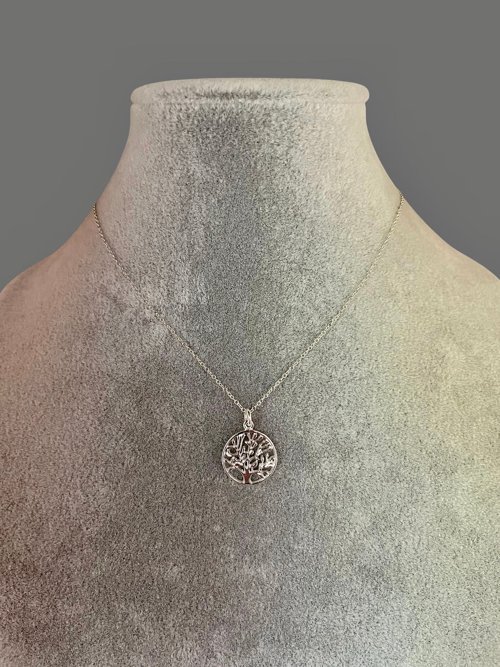 Sterling Silver Tree of Life Pendant Necklace