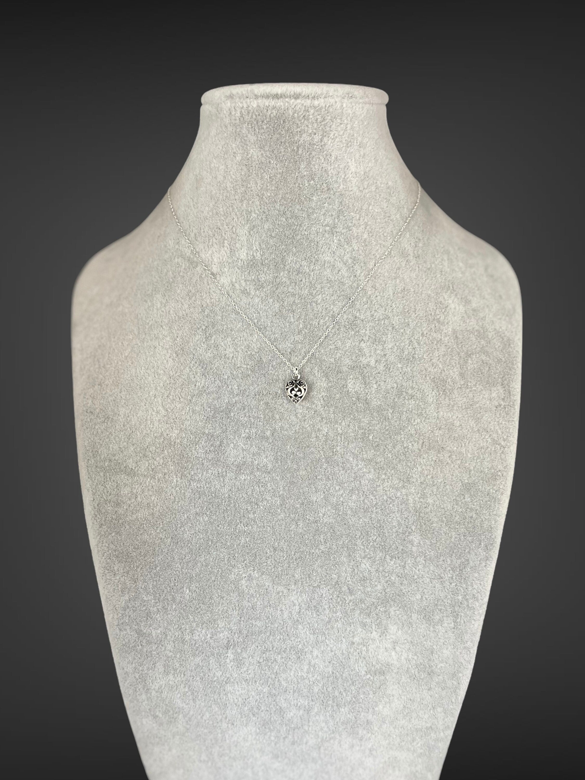 Filigree Heart Pendant