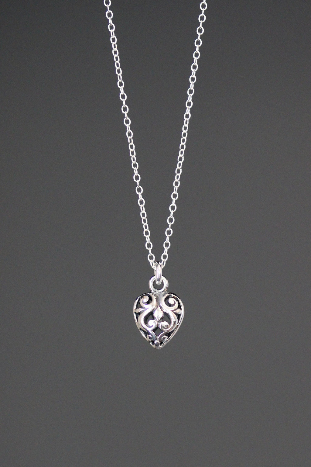 Filigree Heart Pendant