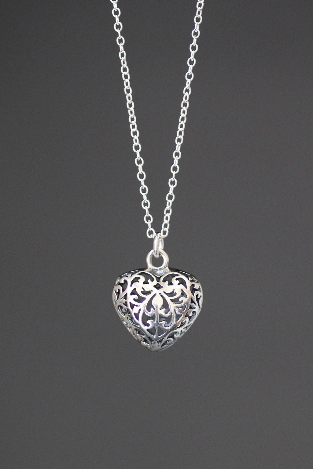 Silver Heart Necklace