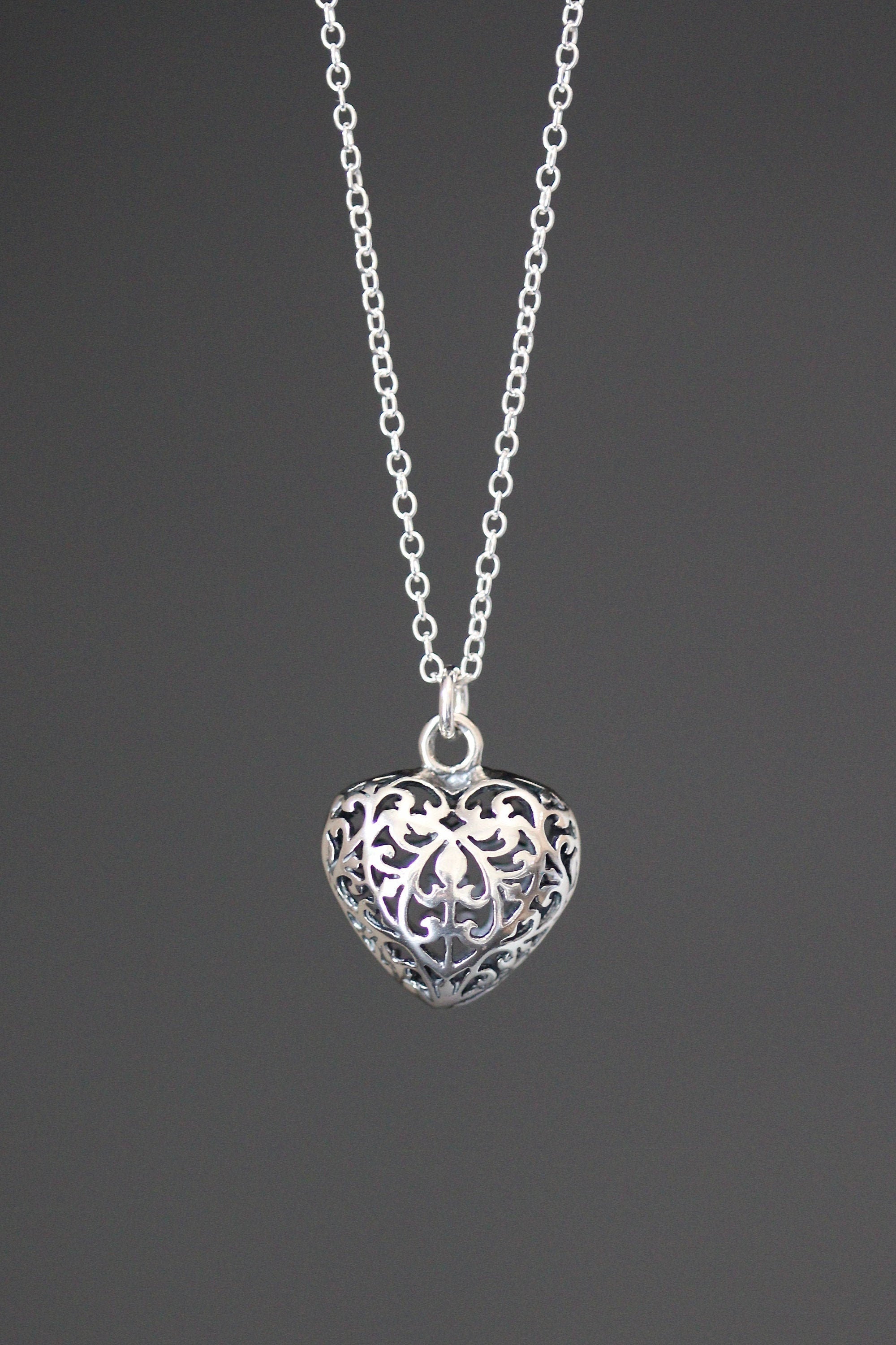 Silver Heart Necklace