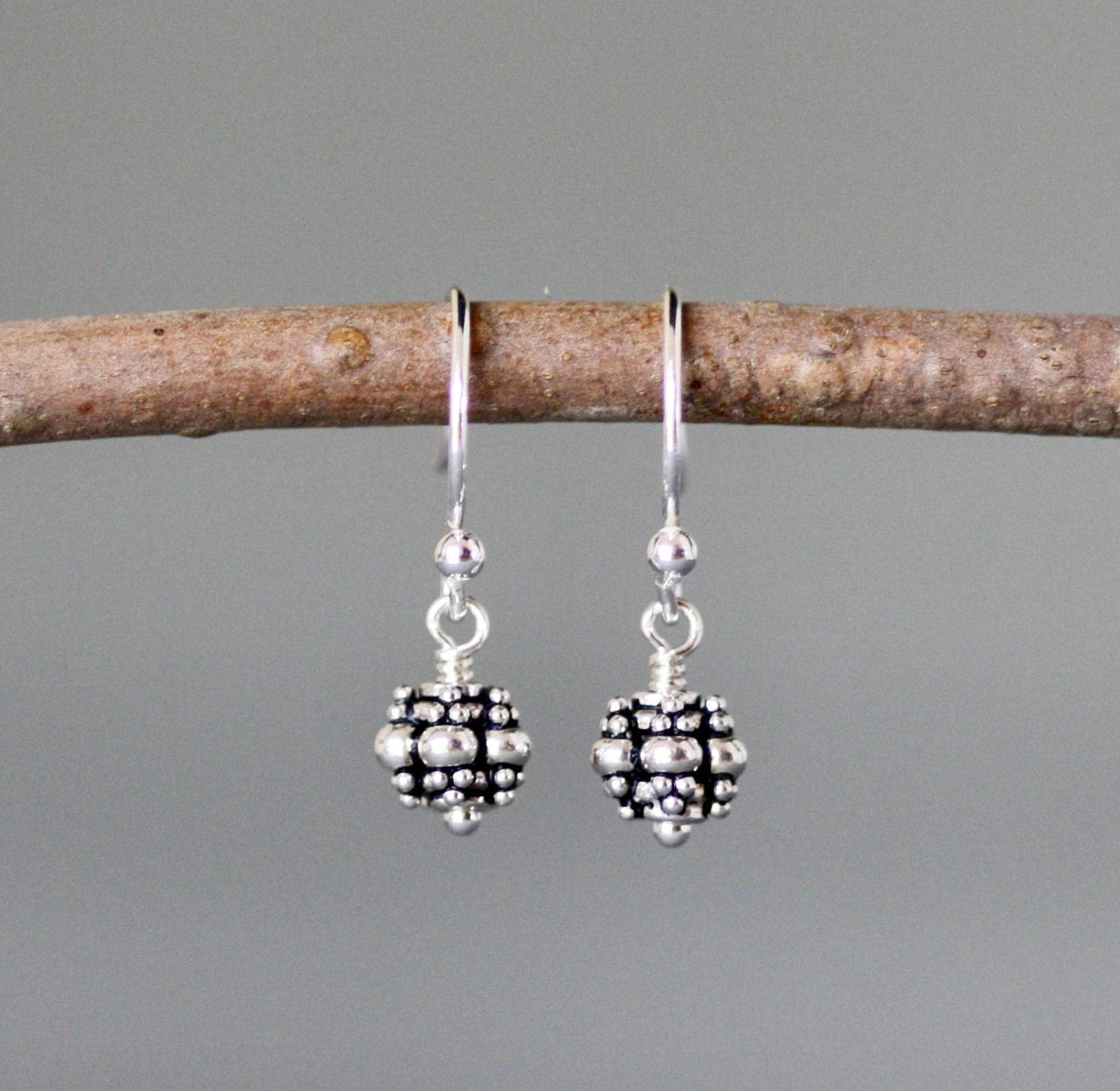Small Silver Earrings