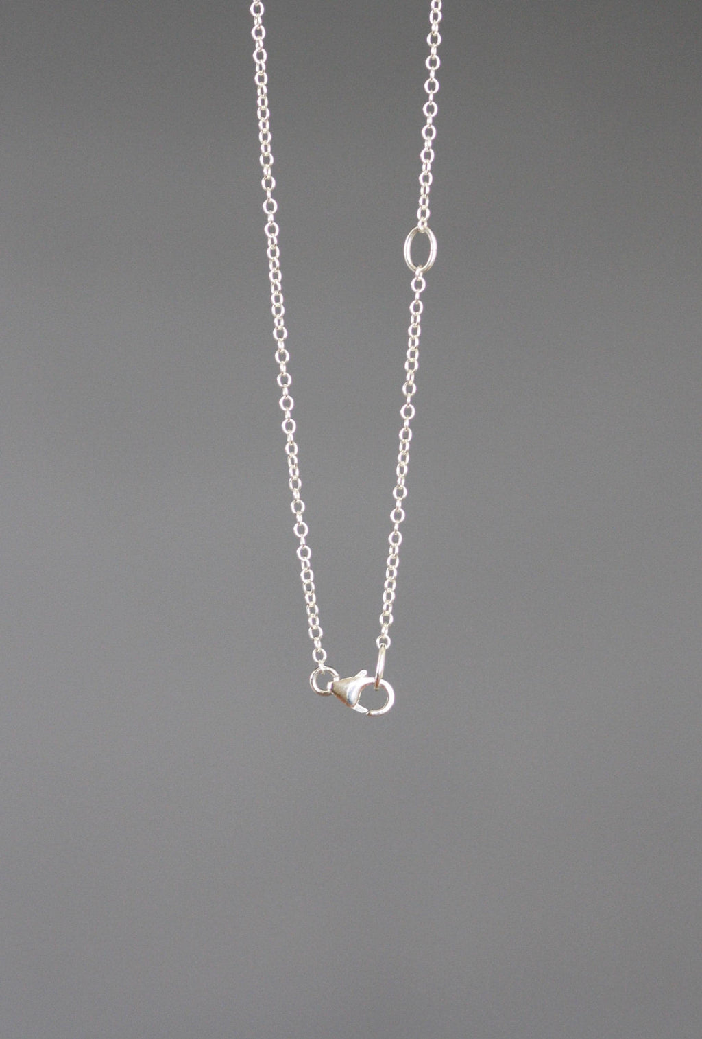Sterling Silver Heart Lock and Key Charm Pendant Necklace