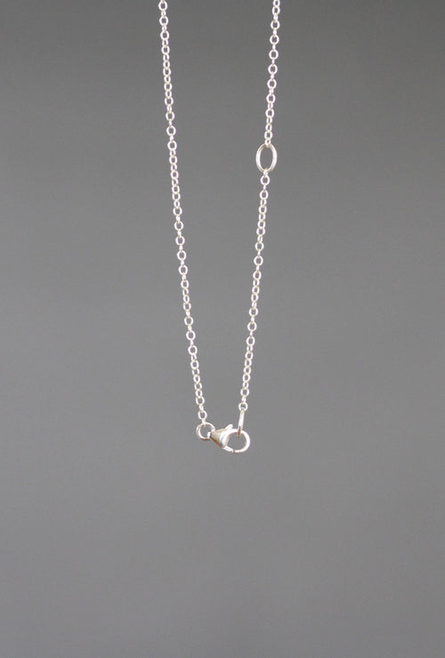 Bali Sterling Silver Sun and Moon Charm Necklace