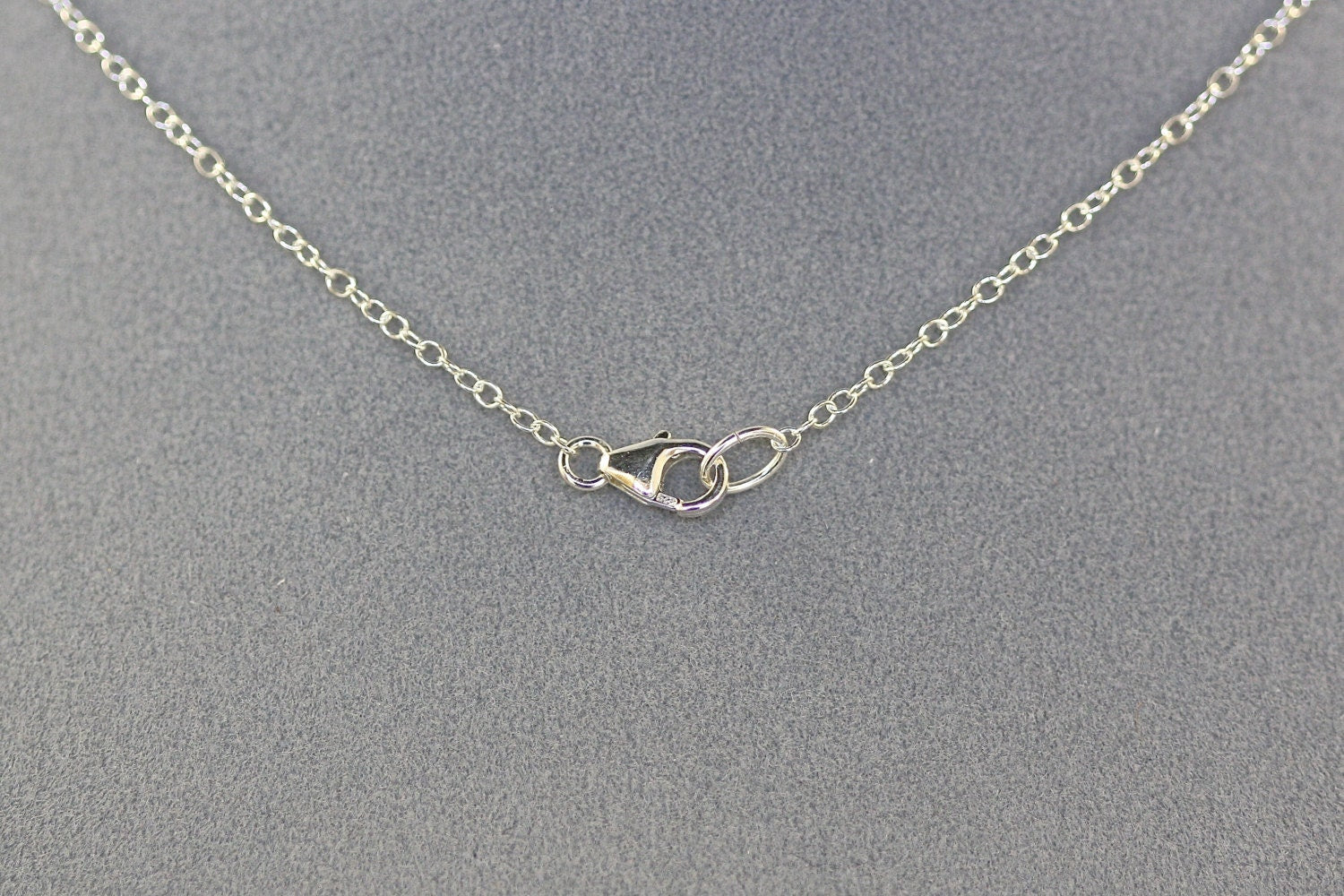 16" Sterling Silver Open Link Finished Chain