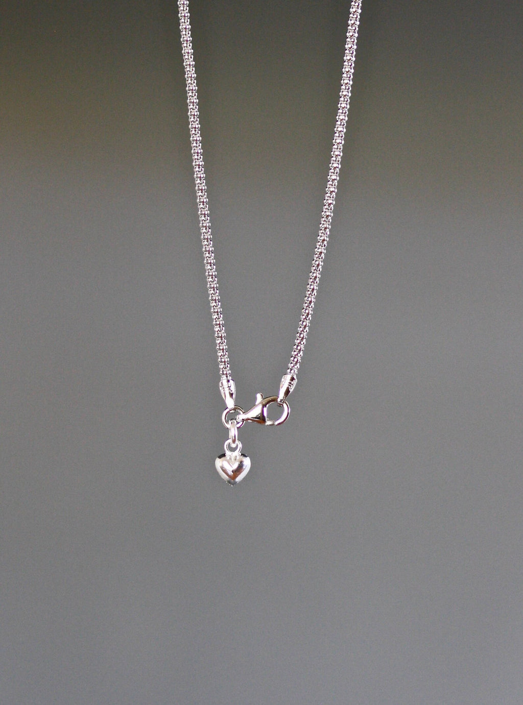 White Freshwater Pearl Pendant Necklace on Sterling SIlver Chain